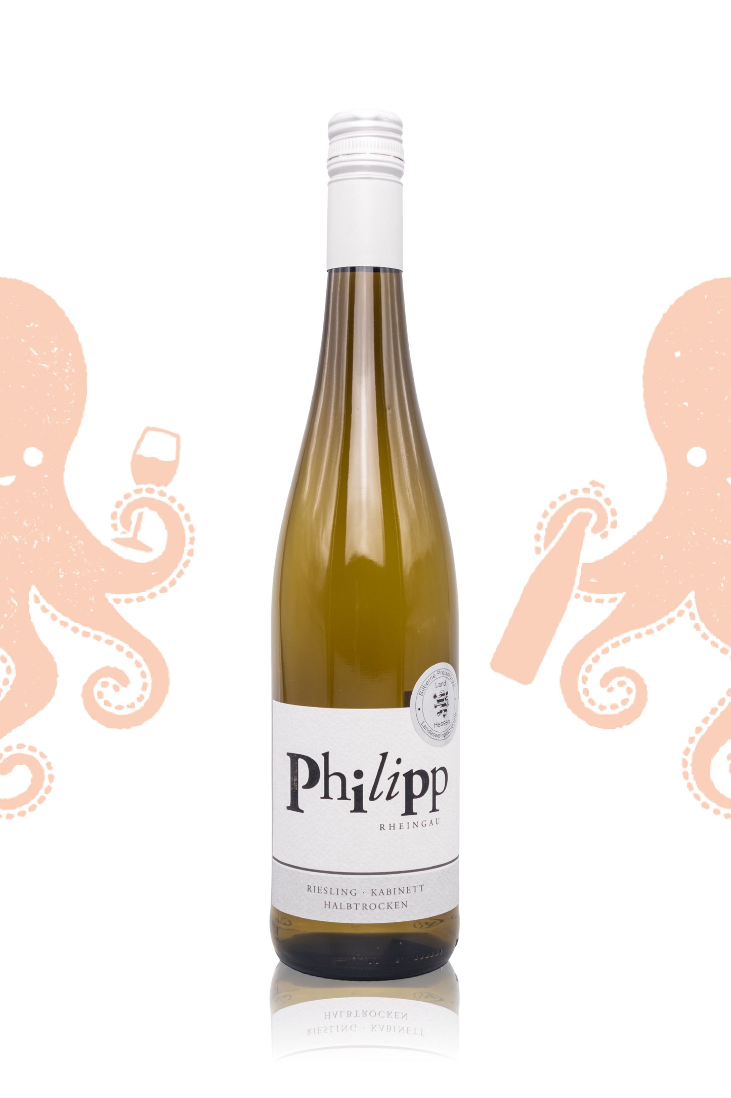 Ruedesheimer Klosterberg Riesling QbA halbtrocken