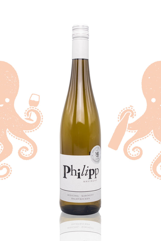 Ruedesheimer Klosterberg Riesling QbA halbtrocken